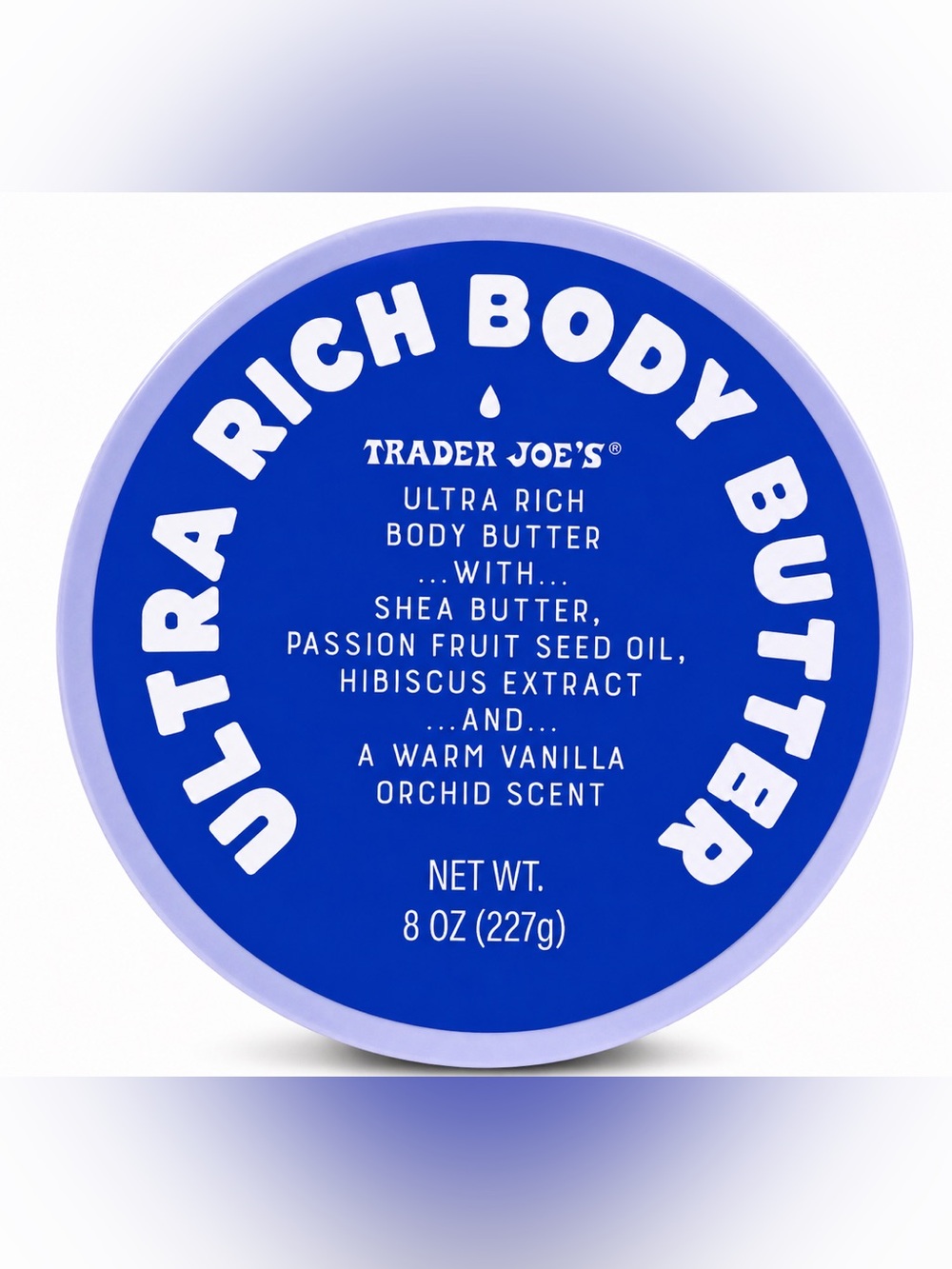 Trader Joe's Ultra Rich Body Butter - Blue